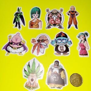 3/$20 brand new 10x waterproof dragon ball stickers